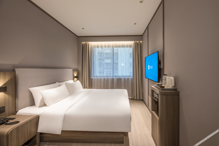 Bedroom 2, Hanting Hotel Nantong Railway Station, Nantong