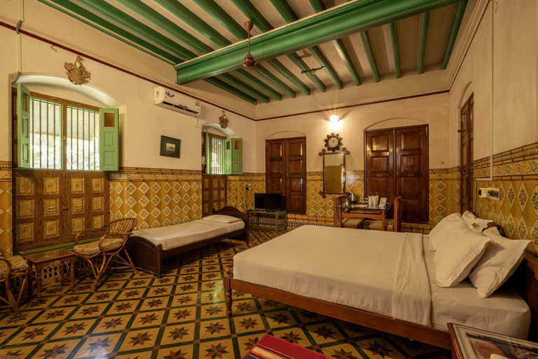 Bedroom 2, Chettinadu Mansion - An Authentic Heritage Palace, Sivaganga