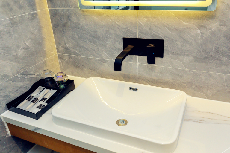 Bathroom 3, Hotel Maple (Estação de Metrô Qiaotou Oeste, Centro Internacional de Exposições de Shenzhen), Shenzhen