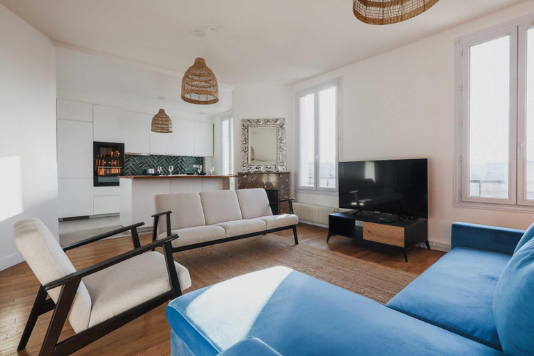 3, Magnificent apartment -2BR-6P- Saint-Denis, Seine-Saint-Denis