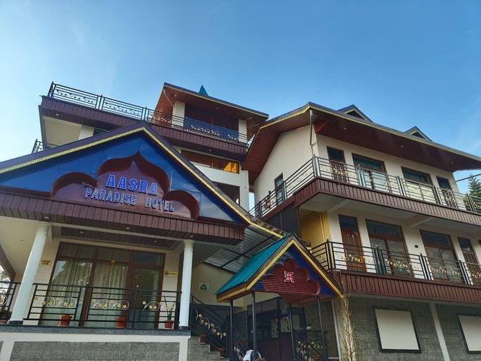 Front of property 3, AASRA PARADISE HOTEL, Kangra