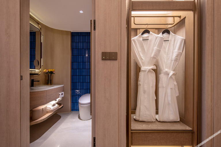 Bathroom 5, Crystal Orange Hotel Yancheng Municipal Government, Yancheng
