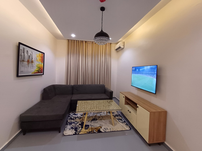 Living area, The edge hotels and suites, Bwari