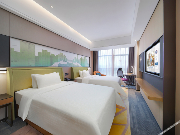 Bedroom 3, Hampton by Hilton Shenzhen Longhua Qinghu, Shenzhen