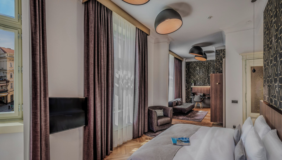 Bedroom 3, Mottl House by Adrez, Praha 1