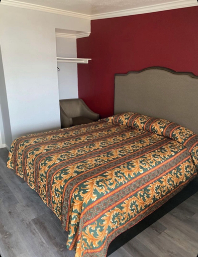 Bedroom, Hi Rise Motel, Los Angeles