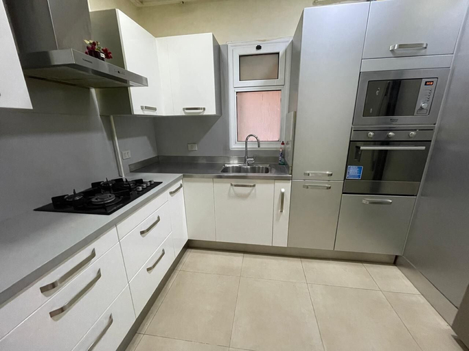 Private kitchen 3, ALSAWAH Luxury 2BR Apt AlKarma Residence, Sheikh Zayed