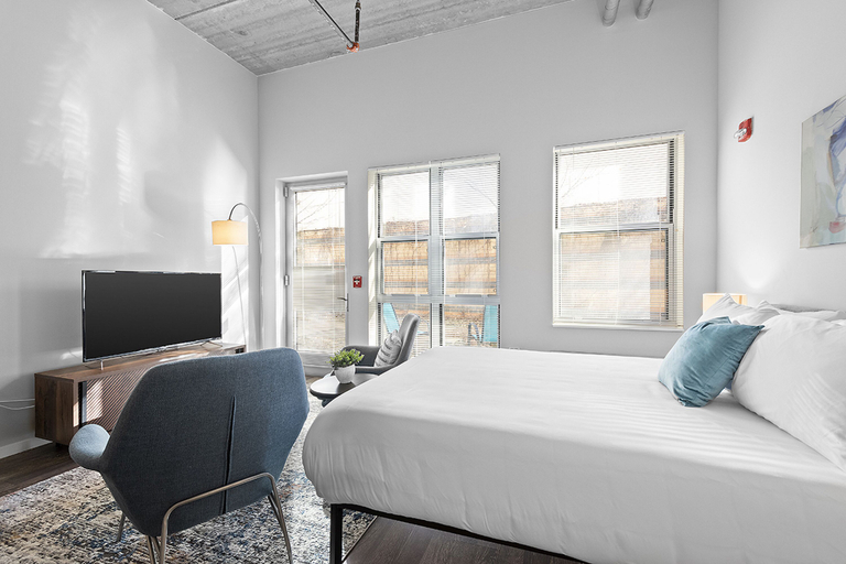 Bedroom 3, Kasa South Side Pittsburgh, Allegheny
