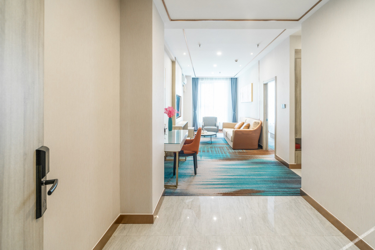 Bedroom 2, Xiyue Hotel (Guyuan City Government), Guyuan