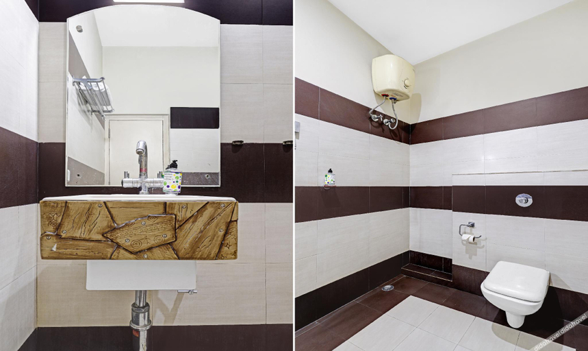 Bathroom, Treebo Apollo, Kamrup Metropolitan