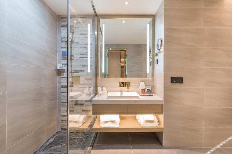 Bathroom 4, Lavande Hotel Beijing Industry University Metro Station, Beijing
