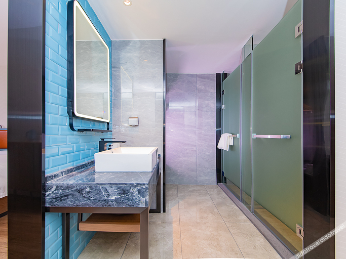 Bathroom 3, Echarm Hotel Xianning Hot Spring Center Huatan, Xianning