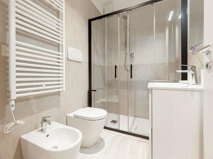 Bathroom 2, Corte Francigena - Apartments, Siena