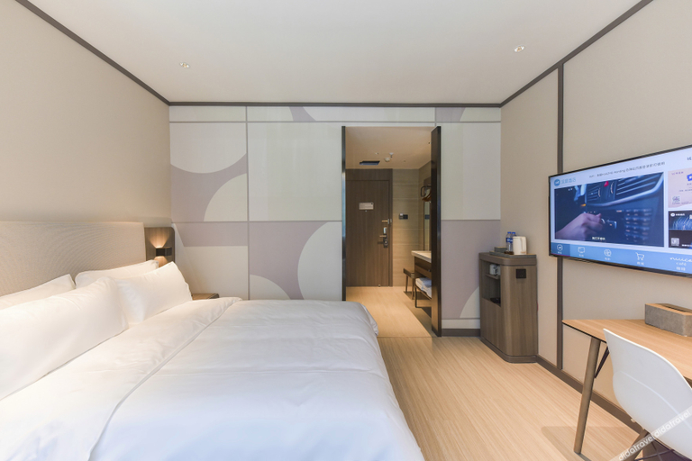 Bedroom 2, Hanting Hotel Xining Haihu New District Wanda Plaza Xi Store, Xining