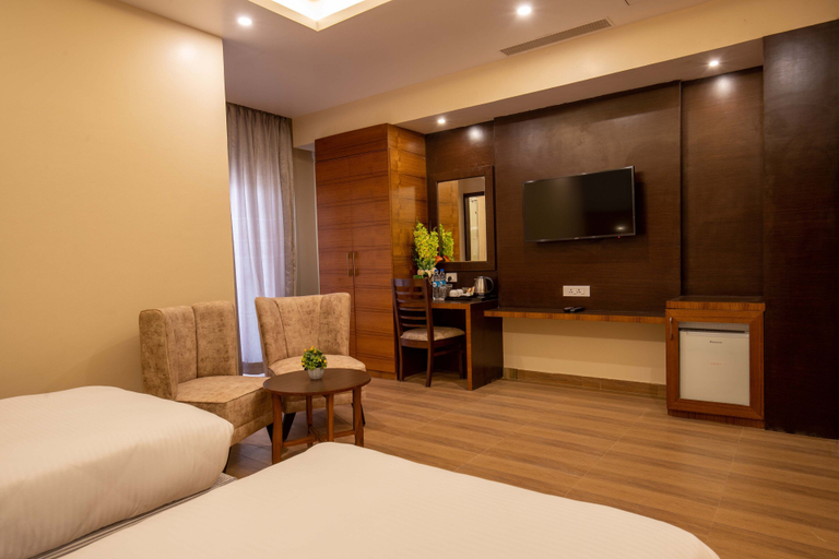 Bedroom 2, Hotel Palm International By Pipal, Lumbini