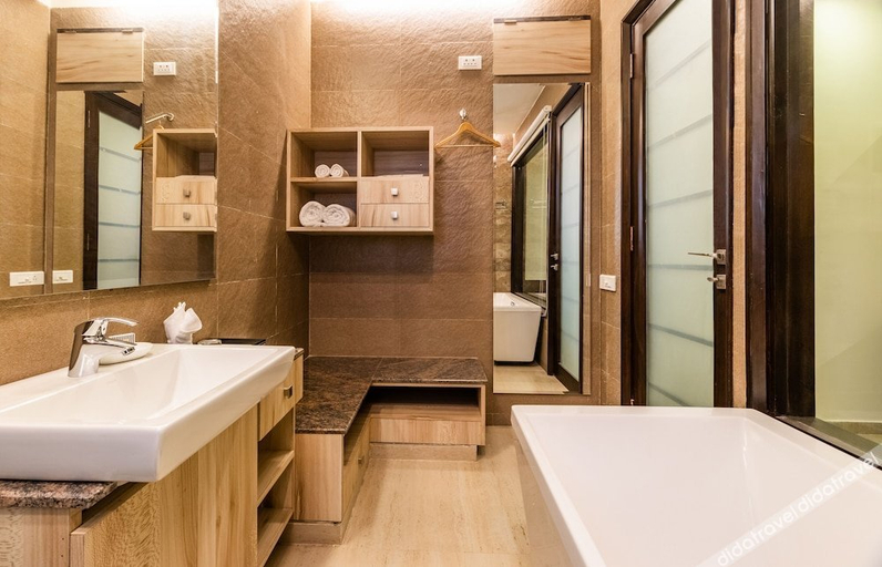 Bathroom, The Acacia Morjim Goa, North Goa