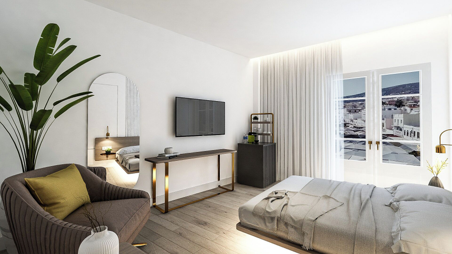 Bedroom 5, Eclectic Syros, South Aegean