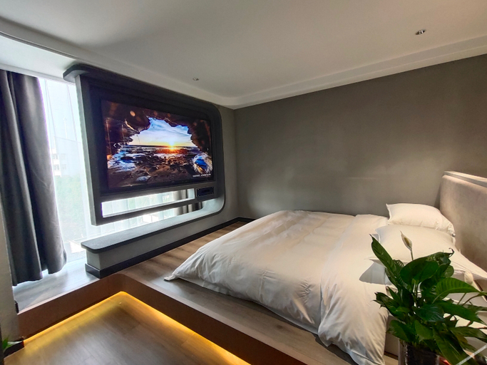 Bedroom 2, Yiwu Xiyun Hotel (Shangxi Branch), Jinhua