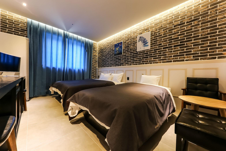 Bedroom 5, Hotel Moon Cheonan Sinbuldang, Cheonan