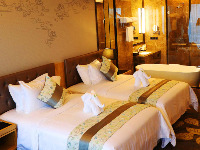 Bedroom 4, Wanning Guest Hotel, Hainan