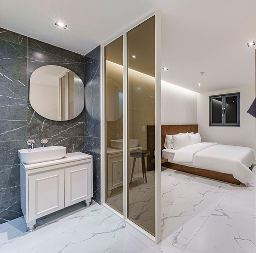 Bathroom 5, Hotel Seven Step, Gyeyang