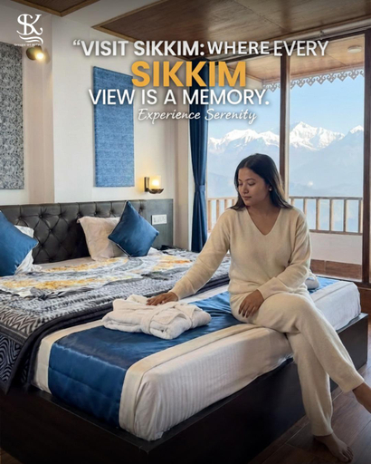 Bedroom, Hotel Norling SK Groups Kanchenjunga View,Pelling, West Sikkim