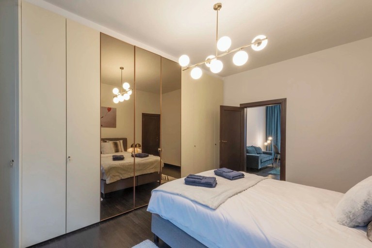 Bedroom 2, Fish Market Apartments, Bruxelles