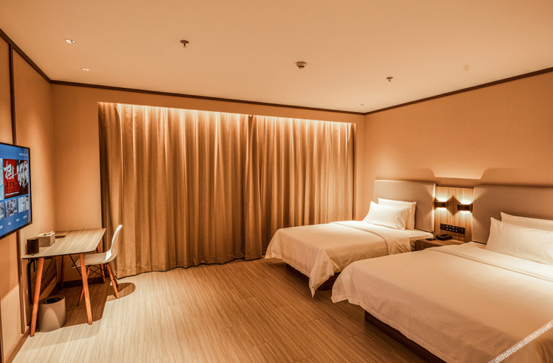 Bedroom 2, Hanting Hotel Chifeng Qiaobei Stone Market, Chifeng