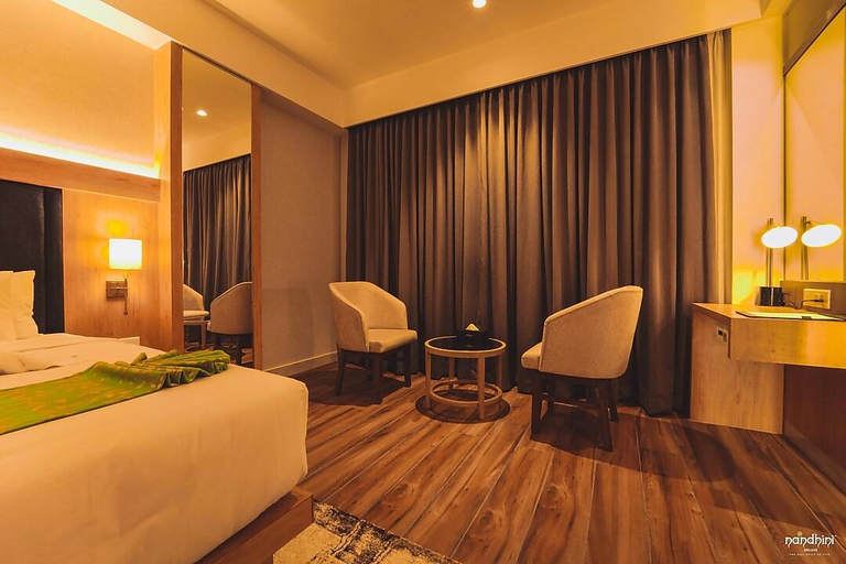 Bedroom, Hotel Nandhini, RT Nagar, Bangalore