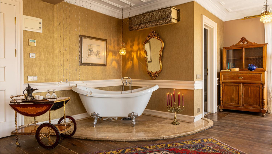 Bathroom 4, Kitapevi Hotel, Yıldırım