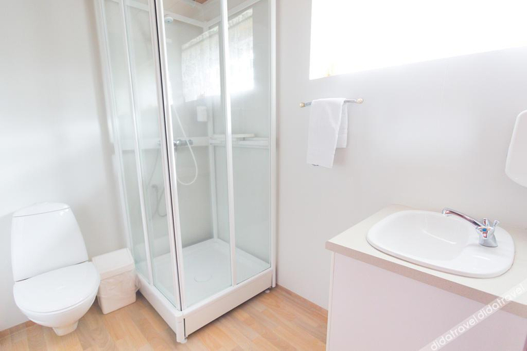 Bathroom, Hunkubakkar Guesthouse, Skaftárhreppur