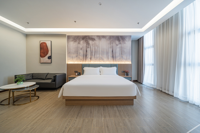 Bedroom 2, Rezen Select Hotel Karamay Petrol Building, Karamay