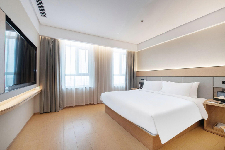 Bedroom 2, JI Hotel Gaotang Shuanglong Shopping Plaza, Liaocheng
