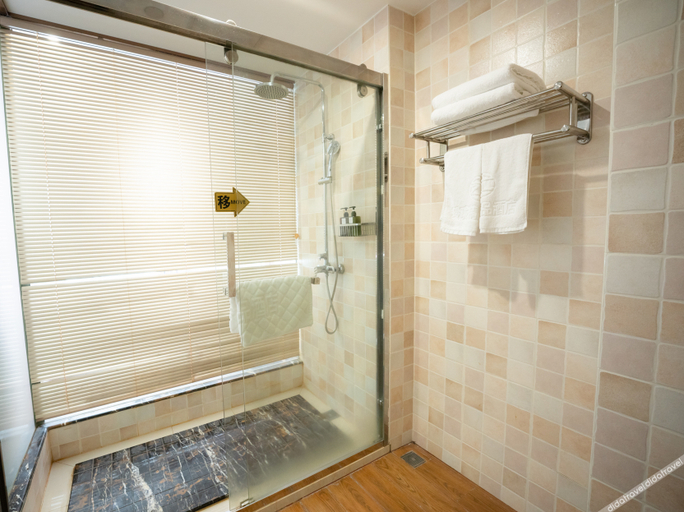 Bathroom 3, KaiYanManJuhotel  ·Anchang Store, Jinkeqiao Avenue, Shaoxing, Shaoxing