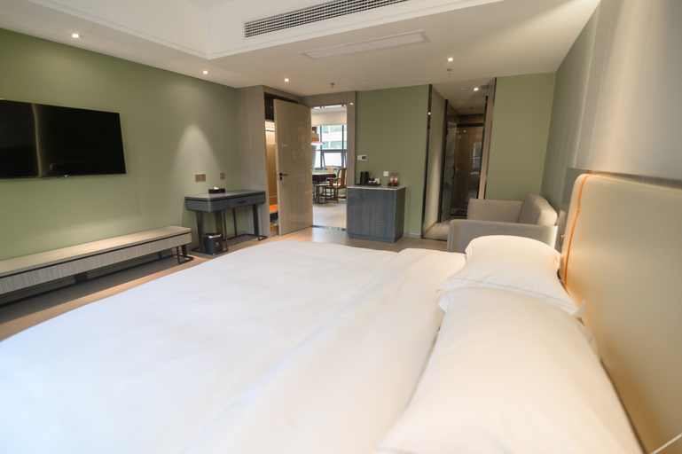 Bedroom 2, Yuesen·Yizhi Hotel, Dazhou