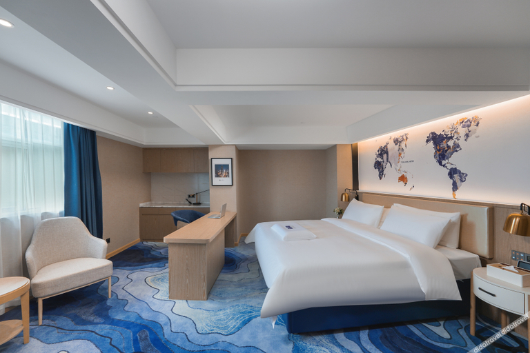 Bedroom 2, Kyriad Marvelous Hotel Shenzhen Guangming Zhenmei Metro Station, Shenzhen