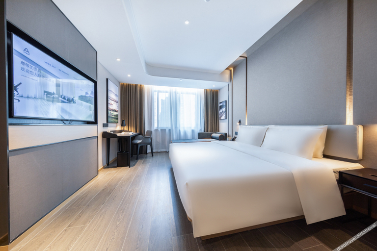 Bedroom 2, センターアトゥールホテル, Anqing