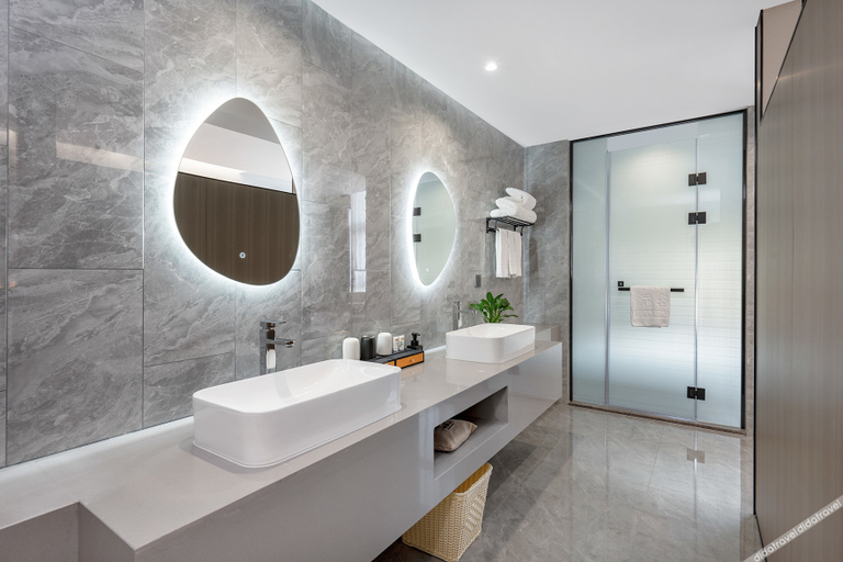 Bathroom 3, New Century Mansion Hotel Cixi Guanhaiwei, Ningbo