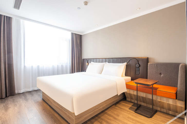 Bedroom 2, HanTing Hotel (Luoyang Yingtianmen Zhouwangcheng Square ), Luoyang
