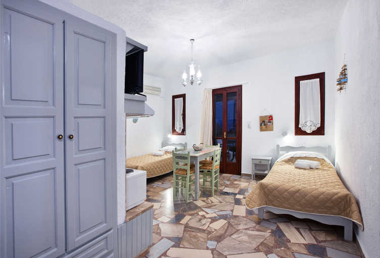 Bedroom 4, New Aurora Apts Studios, Crete