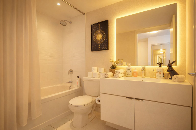 Bathroom 5, Downtown Lakefront Hotel, Toronto