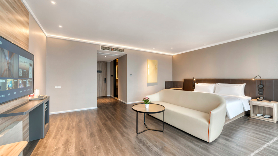 Bedroom 2, Hanting Hotel Weifang Weizhou Road Jinbao, Weifang