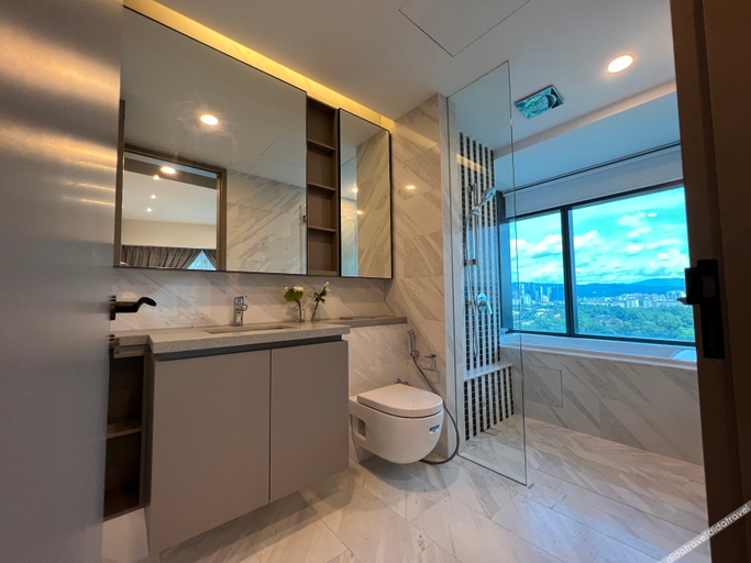 Bathroom 5, Eaton Residences KLCC by WSD, Kuala Lumpur