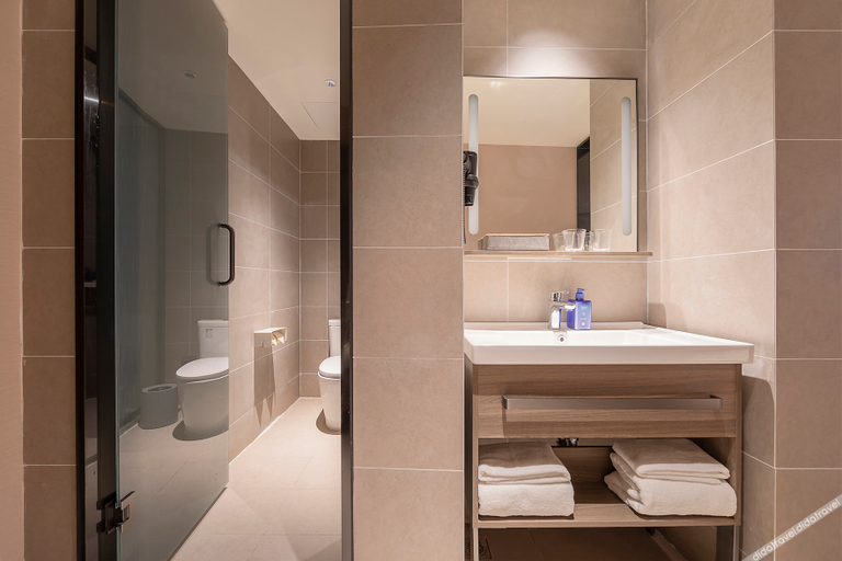 Bathroom 3, Hanting Hotel Zhumadian Shangcai County, Zhumadian