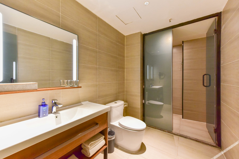 Bathroom 3, Hanting Hotel Xining Haihu New District Wanda Plaza Xi Store, Xining