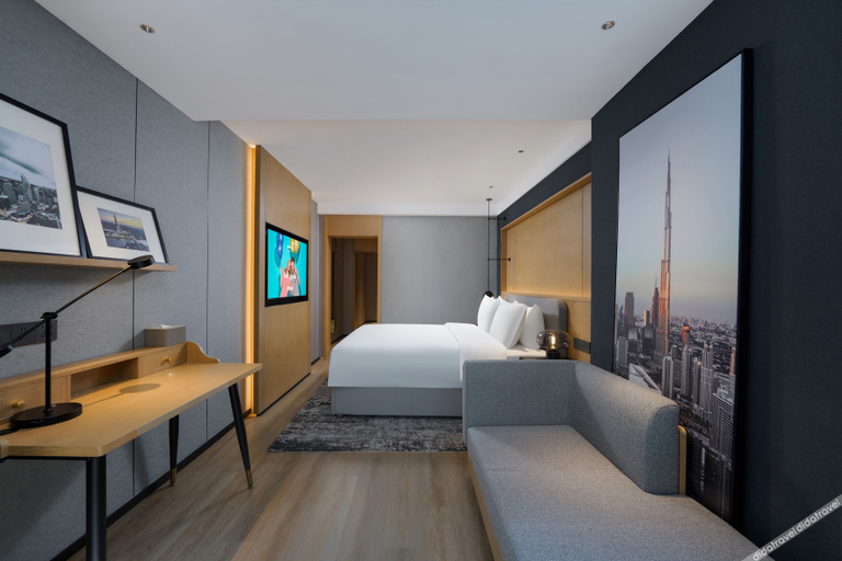 Bedroom 4, Park Inn by Radisson Hotel (DeBai Plaza Branch, Yucheng High tech Zone), Dezhou