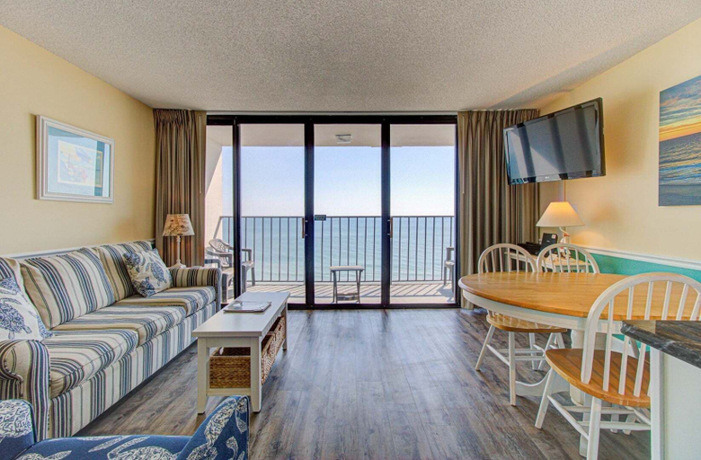 Living area 4, 1003 Ocean Breeze 1 Bedroom Home, New Hanover