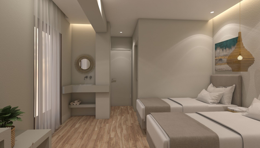 Bedroom 2, Antonia Hotel, South Aegean