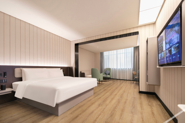 Bedroom 2, Hanting Hotel Tianmen New City Yijia Plaza, Tianmen