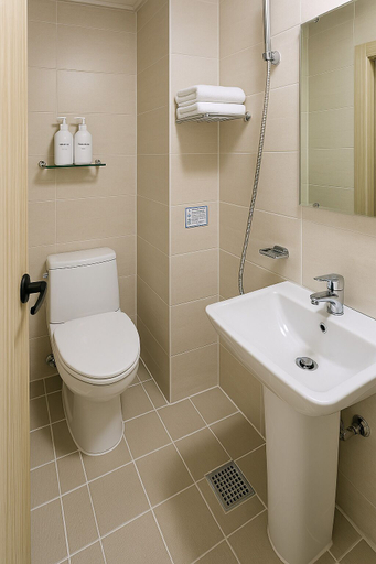 Bathroom 5, Maison hotel Dongdaemun history station, Jung